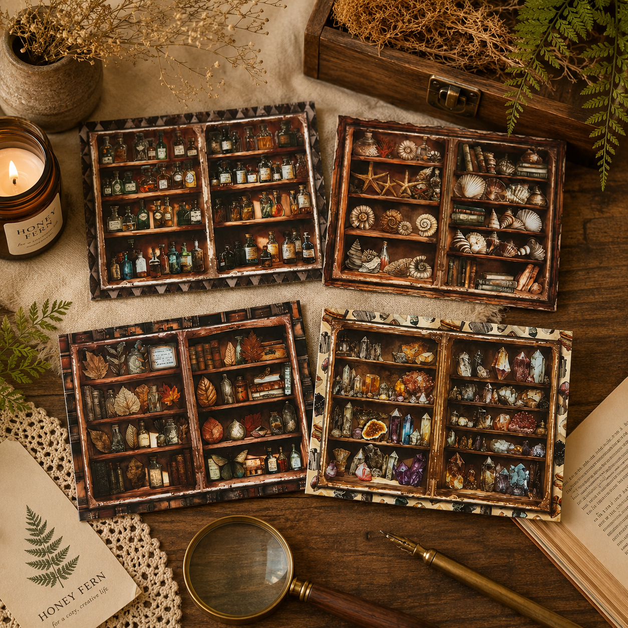 Calming Treasure Cabinet sticker set