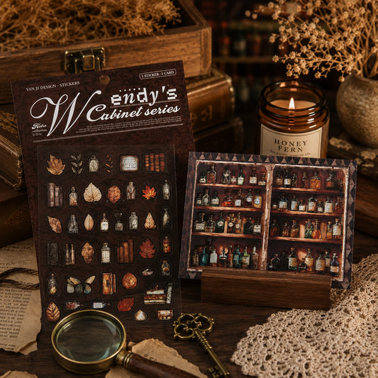 Calming Treasure Cabinet sticker set