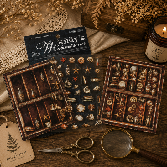 Calming Treasure Cabinet sticker set