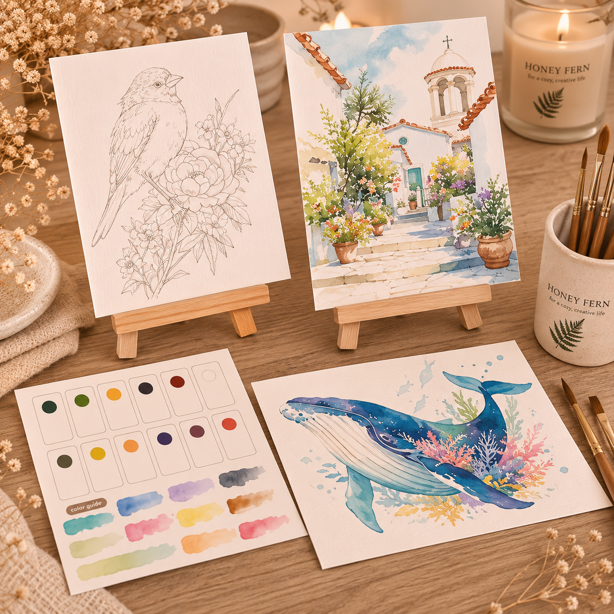 Water colour set
