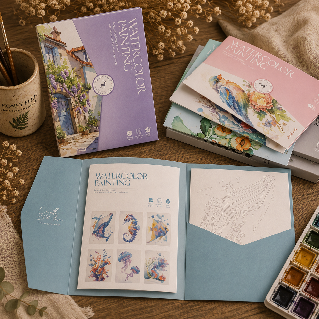 Water colour set
