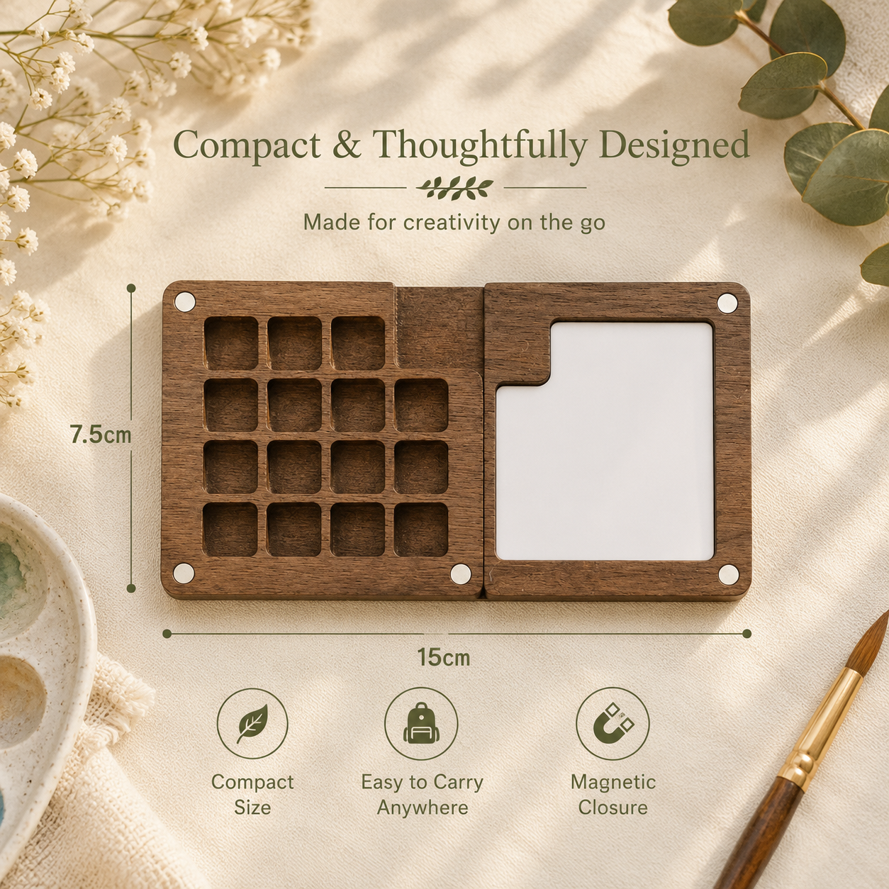 Paint and pause water colour Kit