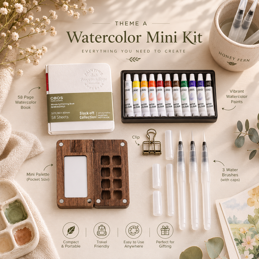 Paint and pause water colour Kit