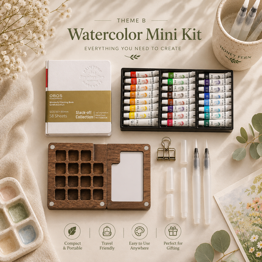 Paint and pause water colour Kit
