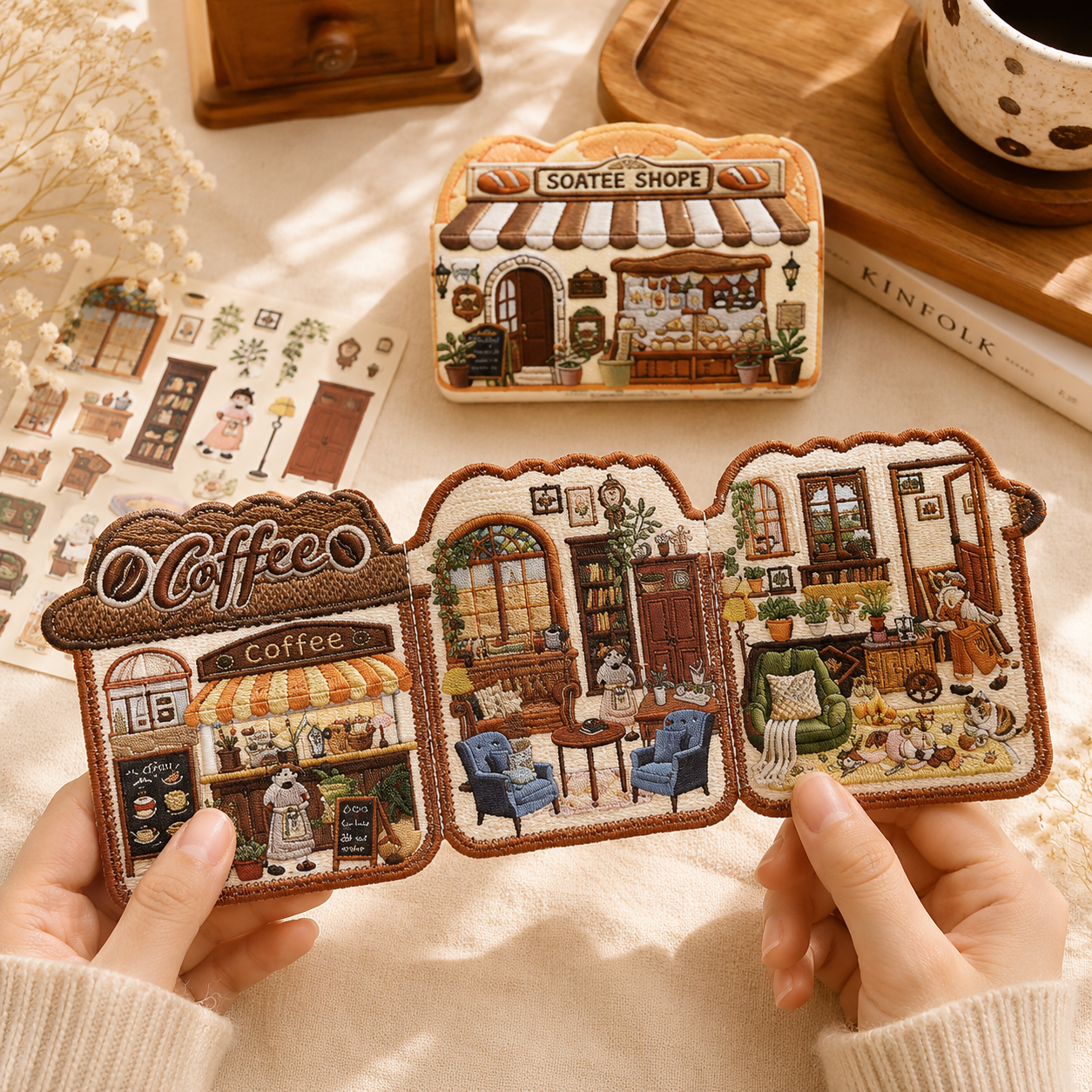 Tiny Town Sticker Scenes – Food Truck Edition