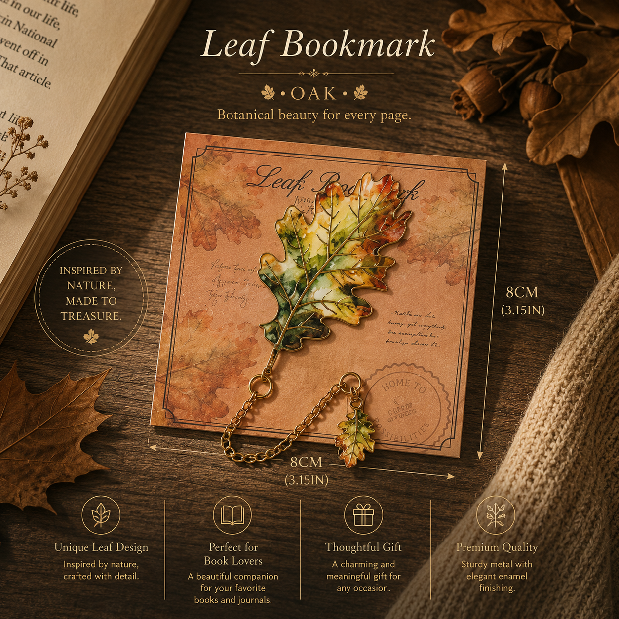 The Woodland Bookmark Collection
