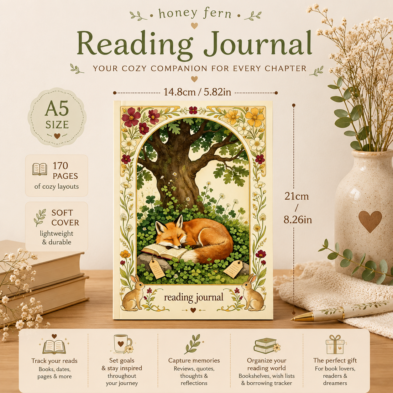 Foxglove Reading Journal 🦊