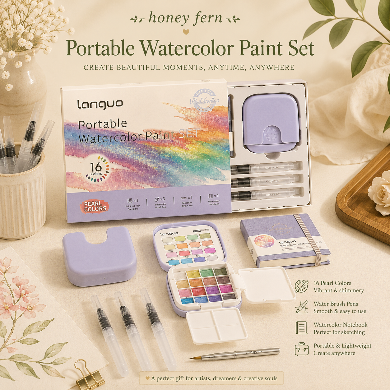 Pocket Palette Water Color Set