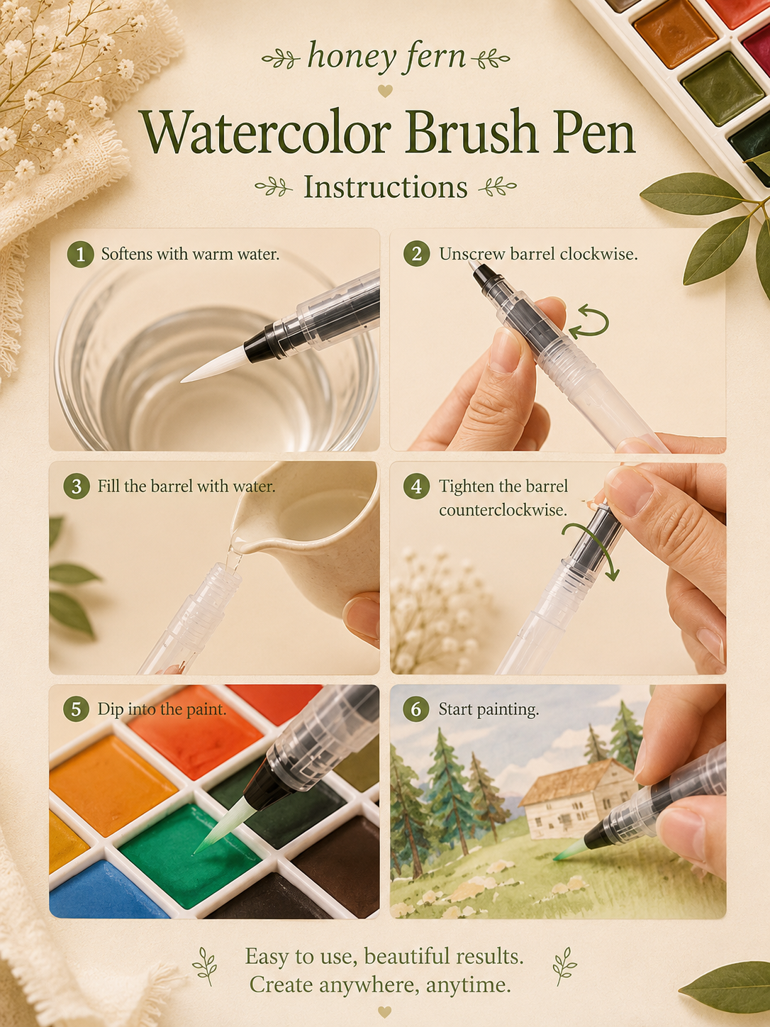 Pocket Palette Water Color Set