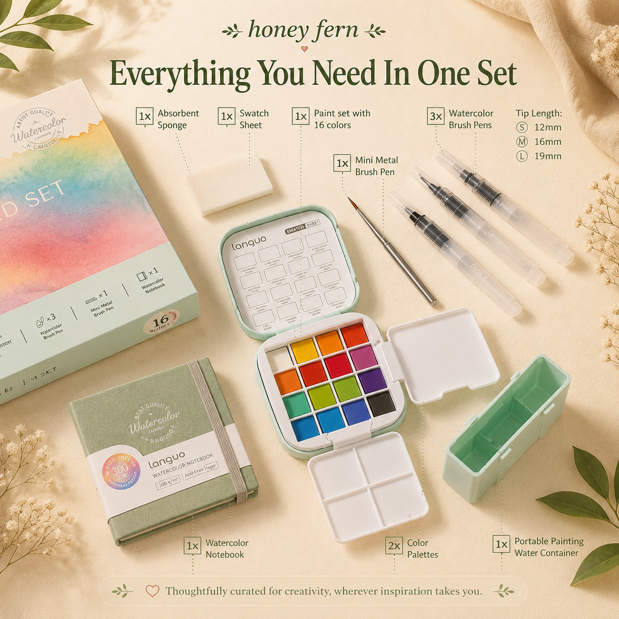Pocket Palette Water Color Set